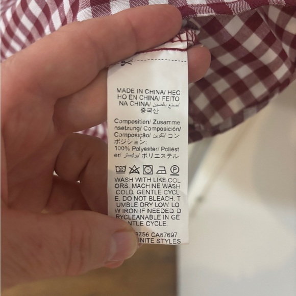 Elegant Checkered Ruffle Sleeve Mini Dress - Picture 4 of 5